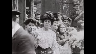 Superb Footage of the East End of London in the 1900s  Film 1011683 [upl. by Adran51]