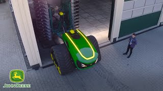 John Deeres UNREAL Autonomous Tractor  Future of Farming by John Deere [upl. by Preuss]