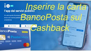 Come si attiva il Cashback su IO  BancoPosta [upl. by Anha]