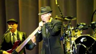 Firenze Anthem Leonard Cohen Piazza Santa Croce Italy  September 1st 2010 [upl. by Mloc]