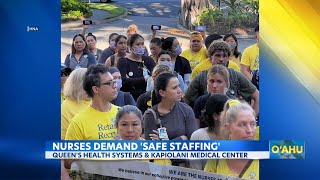 Safe staffing is a common issue in contracts across Hawaii’s hospitals [upl. by Pandich374]