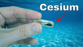 Opening a Vial of Cesium Underwater [upl. by Vasilek572]