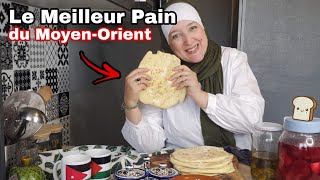 RECETTE PAIN ARABE FACILE À FAIRE [upl. by Ycnuahc996]