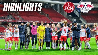 Per Elfmeter Frauen sichern sich Klassenerhalt  1 FC Nürnberg  RB Leipzig 01  Highlights [upl. by Aires827]