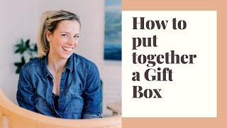 How to put together a gift box [upl. by Ulah]