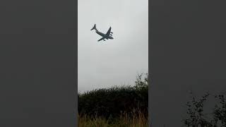 United States air force c17 leaving Belfast international airport aldergrove [upl. by Llevrac]