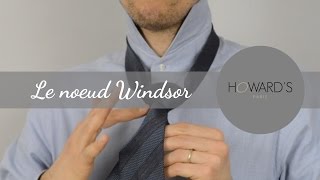 Comment faire un noeud de cravate Windsor [upl. by Yeta]