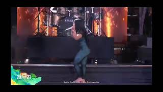 Shenseea  performing Live ft Tarrus RileyJamaica Rum Festival 2021 part 3 [upl. by Willie198]