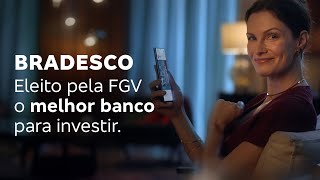 Bradesco Eleito pela FGV o melhor banco para investir [upl. by Rennat]