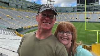 Lambeau Field tour [upl. by Drofhsa]