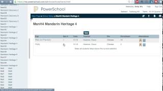 PowerSchool Changing Grade Scale [upl. by Aelgna973]