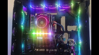 New Gaming Setup InWin 925 Build  MSI 3080 [upl. by Yenaiv]