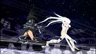 Black Rock Shooter The Game US White Rock Shooter Final Boss Fight and Normal Ending [upl. by Niobe983]