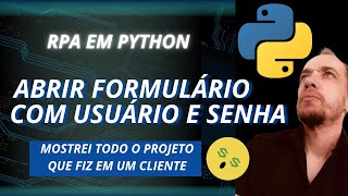 RPA em Python  Mostrei a automação que fiz em um cliente e que você também pode fazer [upl. by Heloise]