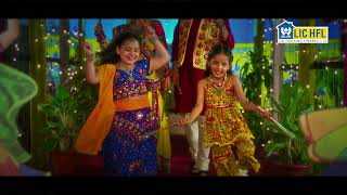 Navratri Joy with LIC HFL  Dancing Toward New Beginnings amp Prosperity [upl. by Bartley680]