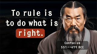 Confucius Quotes 4 Ancient eastern chinese wisdom [upl. by Esac]