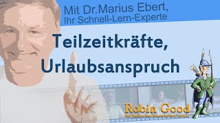 Teilzeitkräfte Urlaubsanspruch [upl. by Dick]