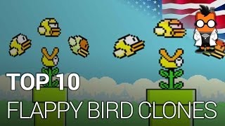 Top 10 Flappy Bird Clones [upl. by Goer]