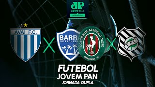 JORNADA DUPLA  AVAÍ X BARRA E CONCÓRDIA X FIGUEIRENSE  9ª RODADA  COPA SC [upl. by Oiznun]