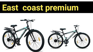 East coast premium city bike  cycle 26t with ibilt career roade cycle  single speed  black [upl. by Odine]