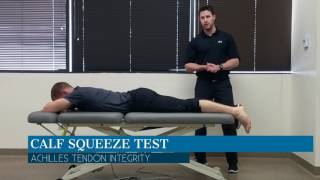 Calf Squeeze Test [upl. by Haimehen542]