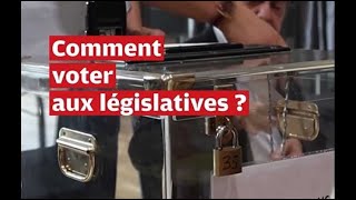 VIDÉO Ce quil faut savoir pour voter aux législatives [upl. by Cissie]