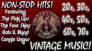 4 Hours of NonStop Watershed Hits Swing DooWop Country Rock 1920s1970s amp Lofi  Retro Music [upl. by Tnahsarp]