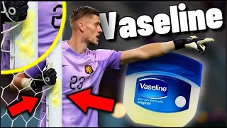 DOES VASELINE IMPROVE GOALKEEPERS GLOVES GRIP  Goalkeeper Hacks  Goalkeeper Tips And Tutorials [upl. by Noreen]