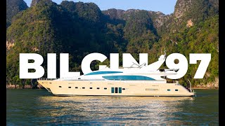 Bilgin 97 Superyacht  Luxury Yacht Charter in Phuket Thailand [upl. by Noreen]