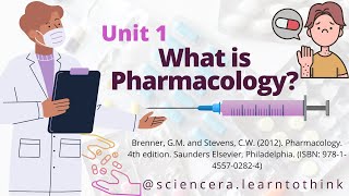 Unit 1 What is Pharmacology  BMI2605 [upl. by Aida]