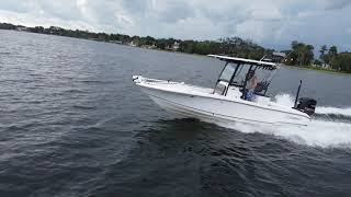 Crevalle 24 HCO Running on Lake butler [upl. by Fabi521]