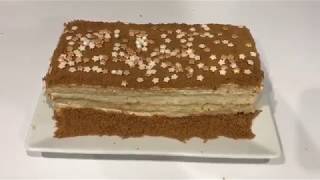 GATEAU ULTRA MOELLEUX GENOISE SPECULOOS [upl. by Neelie]