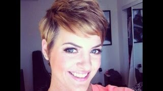 pixie haircut tutorial using powder texturizer [upl. by Lacie]