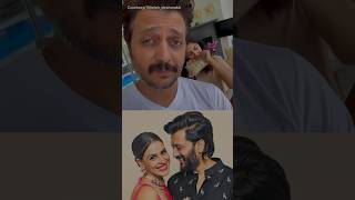 Riteish Deshmukh amp Genelia Kaju Badam riteishdeshmukh latestshorts shortvideovivia shorts [upl. by Ettelliw552]