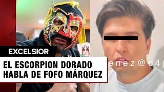 quotNo importa a qué te dediquesquot El Escorpión Dorado reacciona a la detención de Fofo Márquez [upl. by Meghan698]