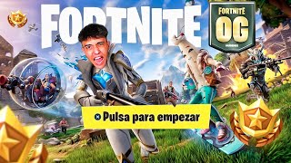 ¡REACCIONANDO A LA NUEVA TEMPORADA FORTNITE OG y SUBIENDO EL PASE AL MÁXIMO [upl. by Ag]