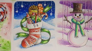 LIVE Colouring Day 24 Advent Calendar by Johanna Basford [upl. by Rees266]