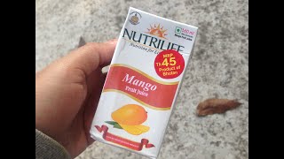 Nutrilife  Mango juice  Review [upl. by Lovel623]