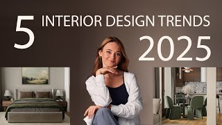 5 Interior Design Trends 2025 [upl. by Airamahs]