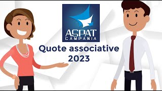 ASPAT  Pagamento quota associativa 2023 [upl. by Allehcram]