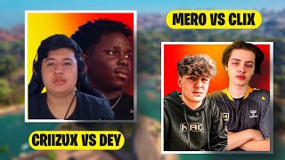 25 MINUTOS DE PRO PLAYERS VS PRO PLAYERS 😱 JELTY VS EOMZO MERO VS CLIX  SMICHO15 [upl. by Zora]