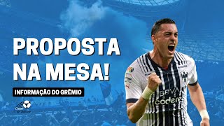 GRÊMIO TUDO COM FUNES MORI  PRESIDENTE DO MONTERREY ABRE O JOGO  E ANDRADA [upl. by Sucramaj899]