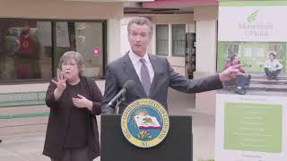 Gov Gavin Newsom unveils plan to force some California homeless people into treatment l ABC7 [upl. by Embry602]