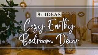 Cozy Earthy Bedroom Decor Ideas  Earthy Modern Bedroom [upl. by Asehr61]