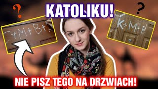 ❓KMB czy CMB❓TYLKO JEDNA forma jest POPRAWNA  Co piszą katolicy na drzwiach na Trzech Króli [upl. by Nerval]