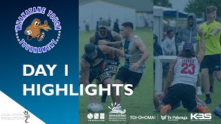 Day 1 Highlights Drop Off Tournament  Whakatāne January Touch Tournament 2023 [upl. by Yanffit]