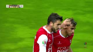 Goal  Golo Paulinho Braga 10 FC Porto Taça de Portugal 1819 12 Final [upl. by Ymassej944]