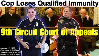 Young Attorney Destroys Cops Qualified Immunity in 9th Circuit US Court of Appeals [upl. by Silas]