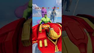 Cars vs Marvel Characters  🚗 BeamNGdrive beamngdrive cargames shorts [upl. by Aelam672]