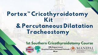 Percutaneous Cricothyroidotomy Kit [upl. by Lienet]